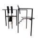 KFF Trix Memphis set of two dining chairs by Karl Friedrich Förster, 1988