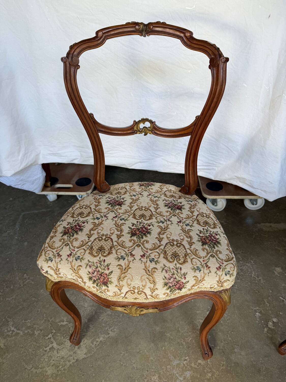 Louis XV bedroom chairs