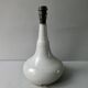 Lampe en grès ton gris bleu des années 70
