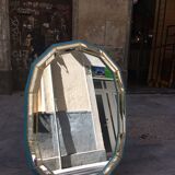 Mirror blue and gold 65x90cm