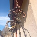 Art Deco pendant chandelier