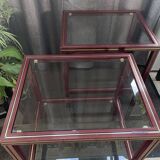 Pair of side tables or bedside tables