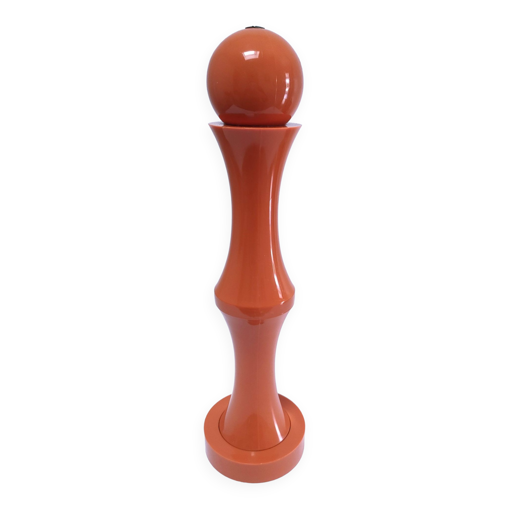 Luigi Massoni pepper mill for Guzzini orange