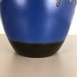Pottery fat lava multicolor 286-42 vase made by Scheurich, 1970s