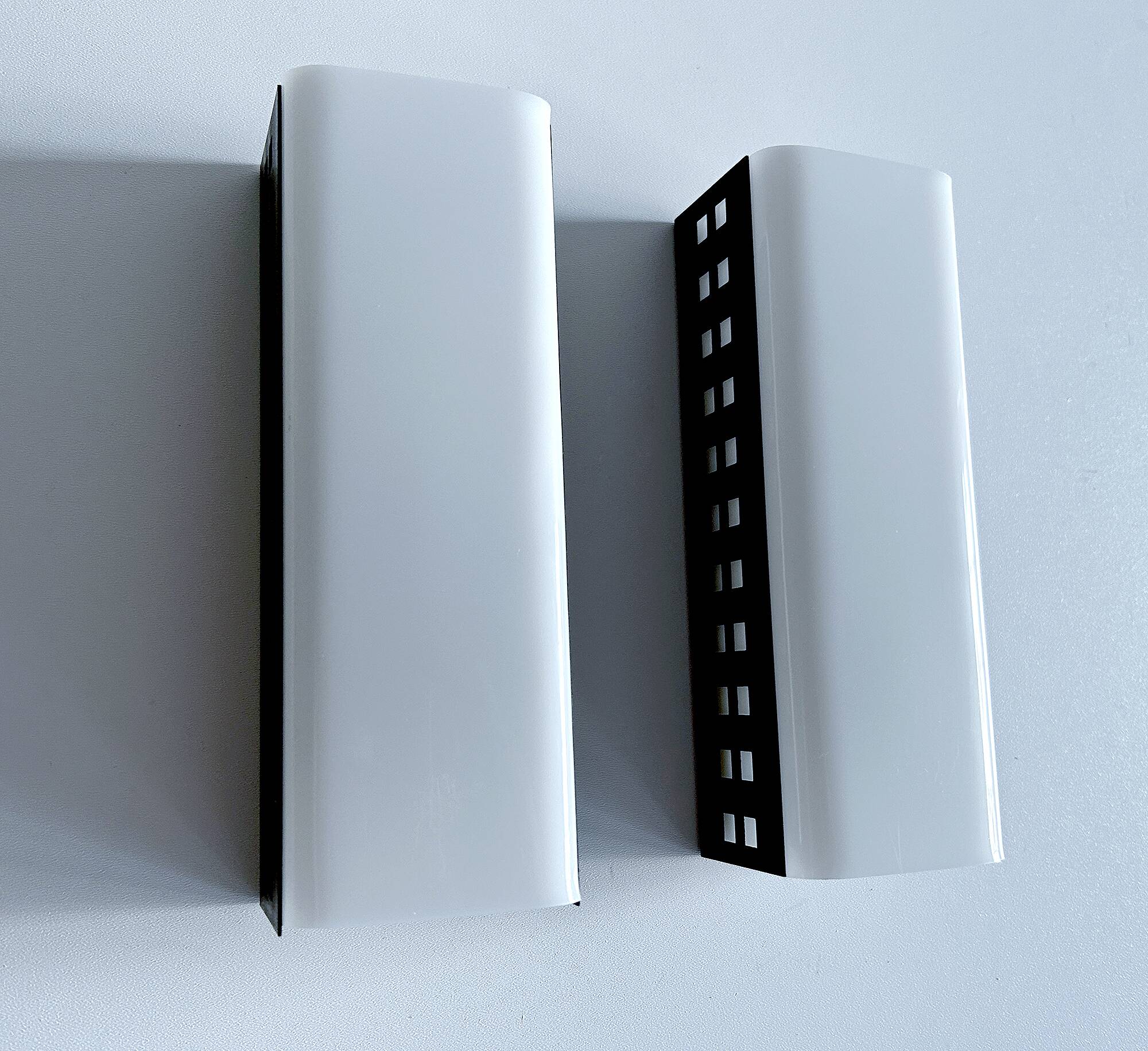 Pair Vintage Modernist Sconces