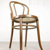 Chaise de bistrot vintage en bois courbé