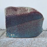 Glazed ceramic vase by Nadia and Alain Pinel