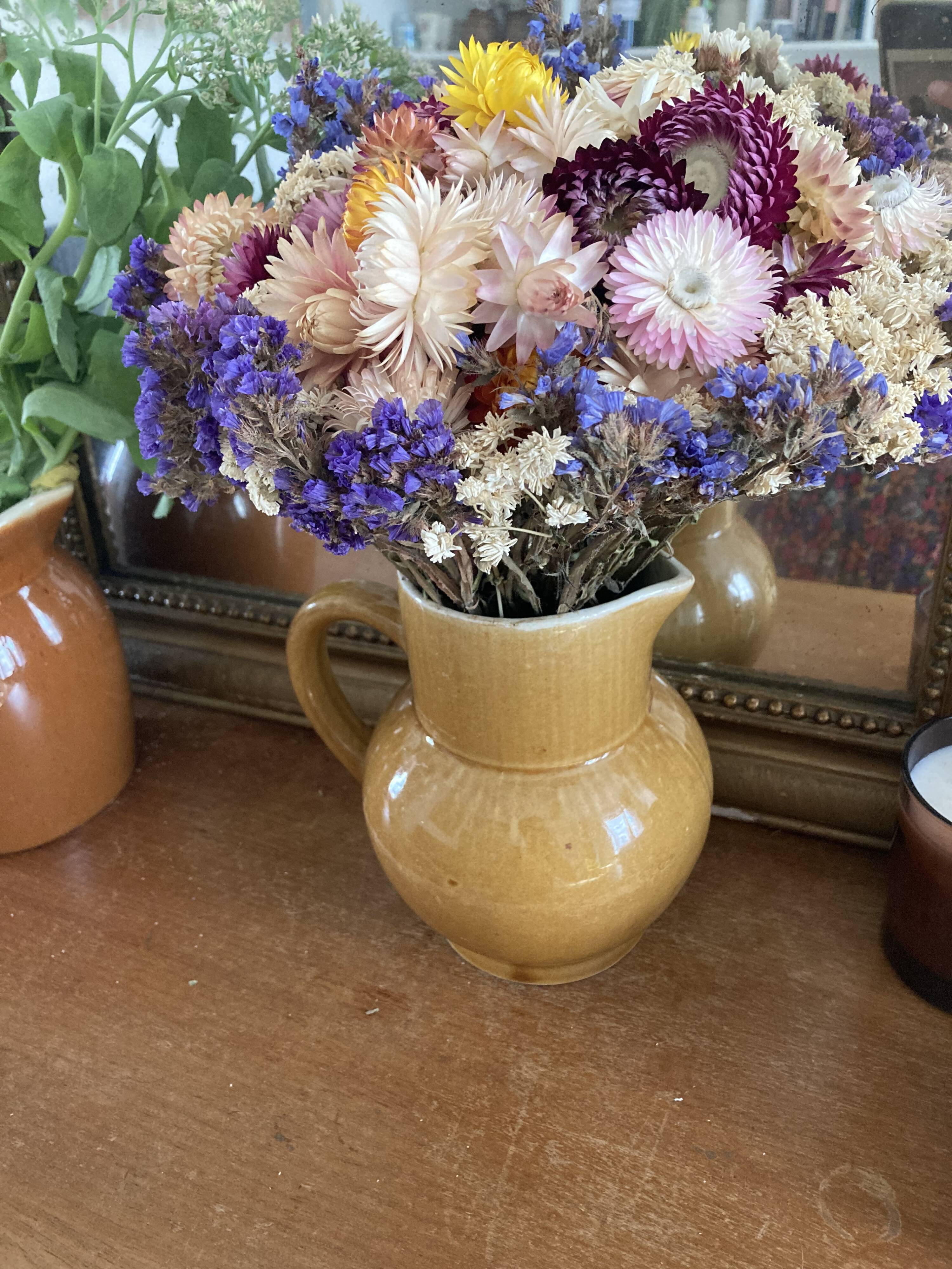 Brown pitcher