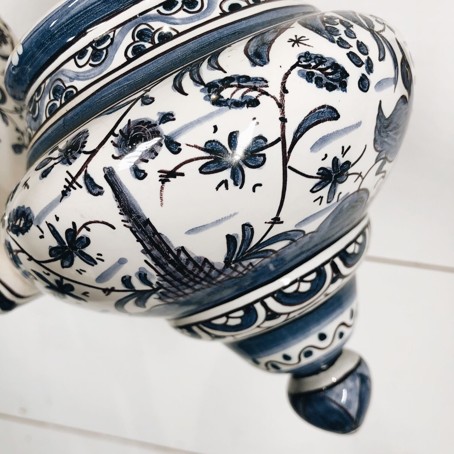 Earthenware font "Estrela de Conimbriga" Portugal