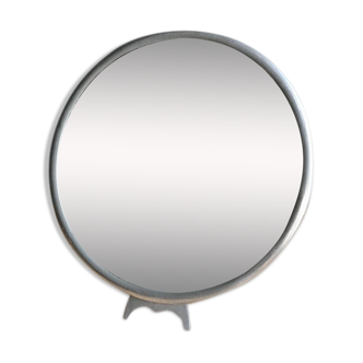 Miroir rond grossissant années 40