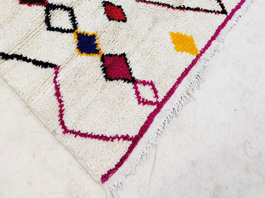 206x160cm moroccan berbere carpet