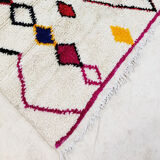 206x160cm moroccan berbere carpet