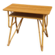 Bureau rotin vintage