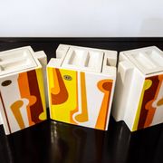 Ceramiche Collezione Cubicon di Peter Chinni per Arte Ceramica Romana 70's