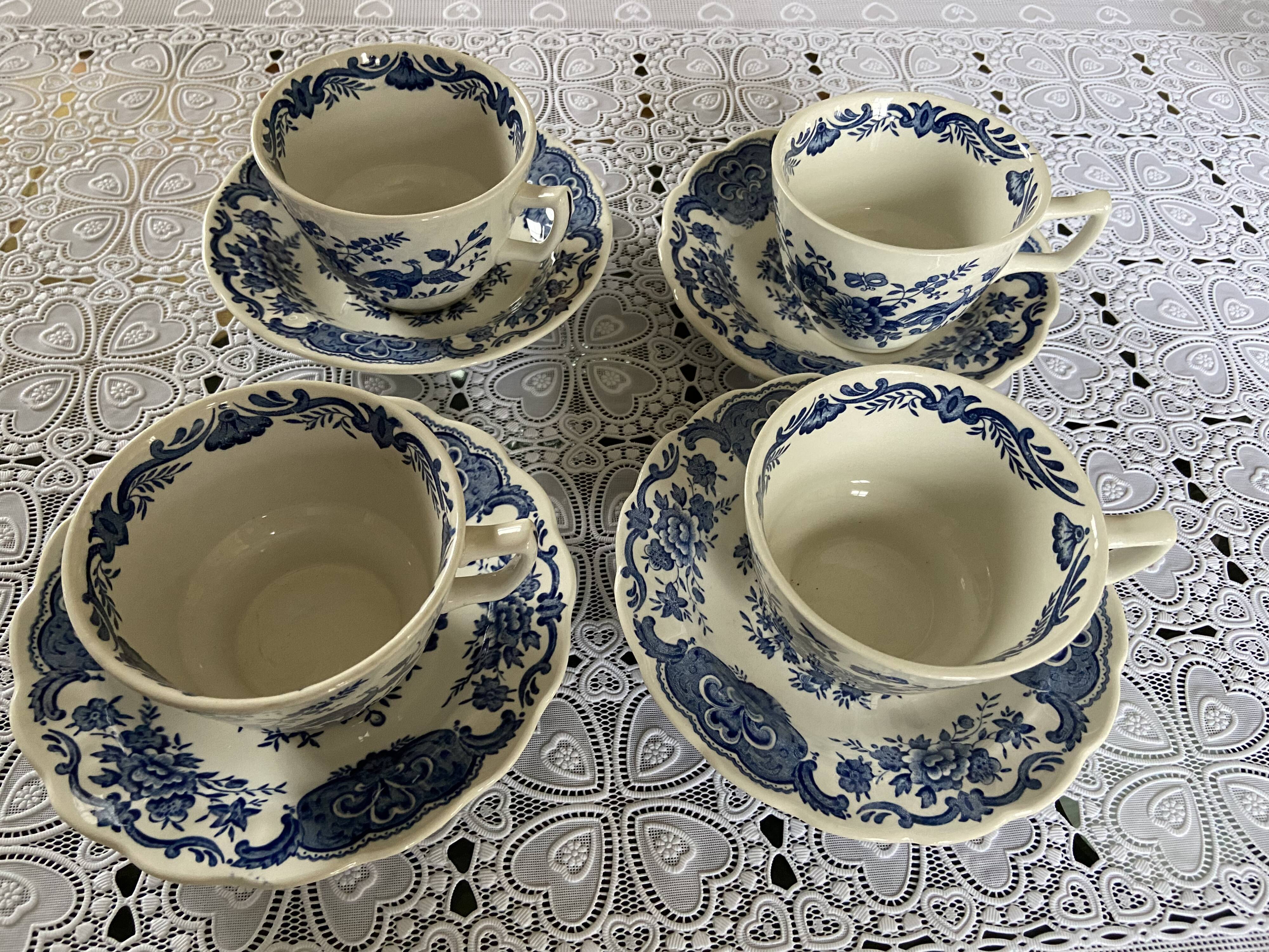 English Cups Ridgway Staffordshine