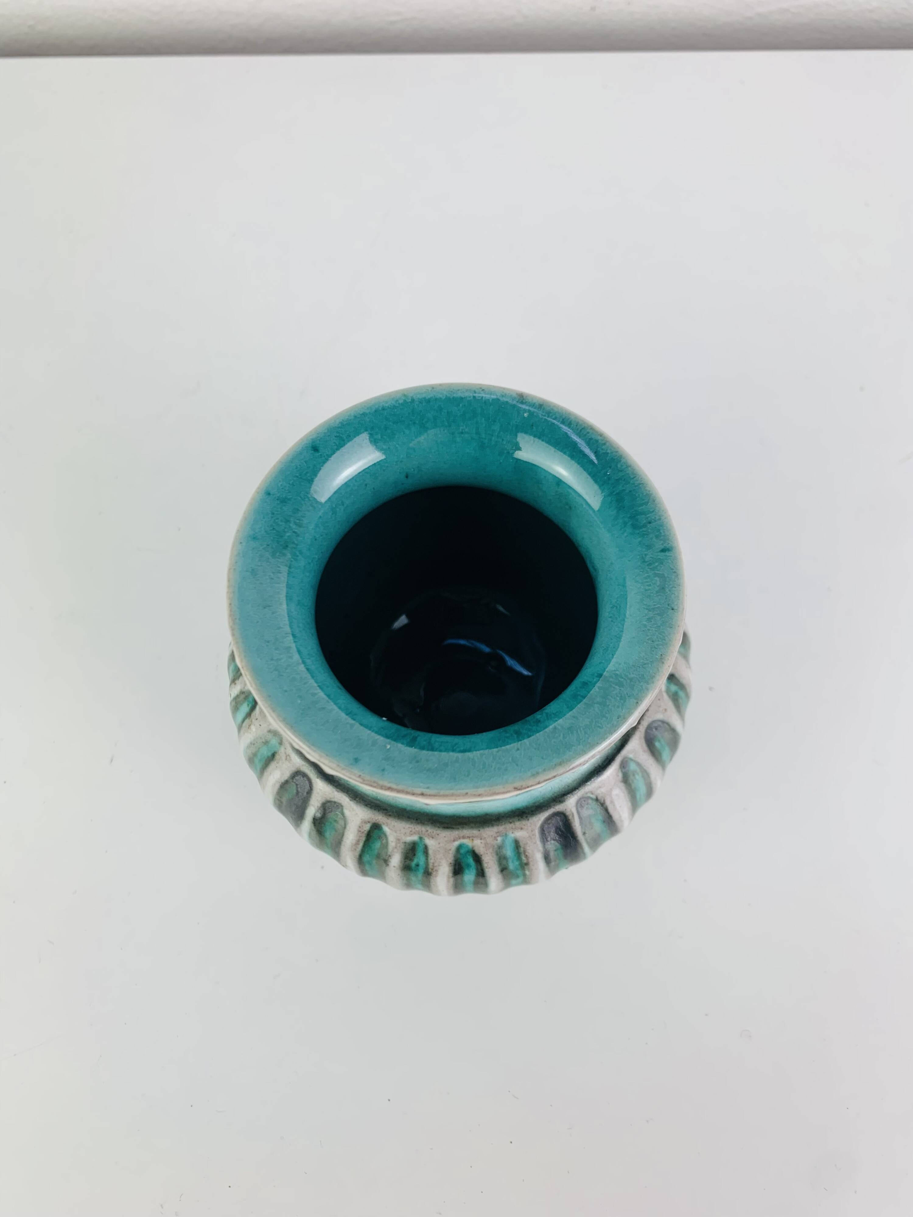 Vintage ceramic vase Steffisburg Switzerland