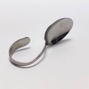 Set of Twelve Steel Serving Spoon by Pinti, Italy, 1980s
