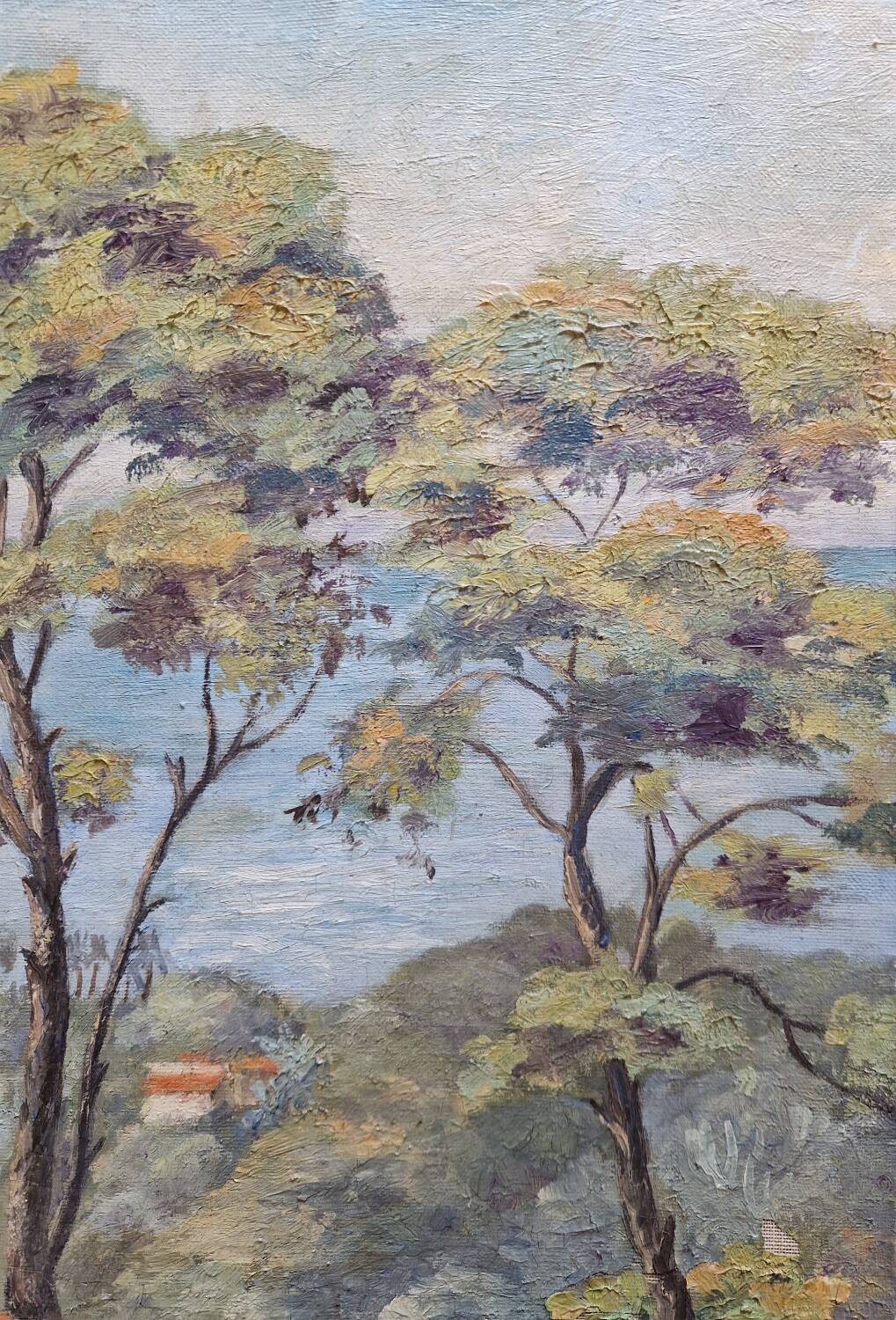 Tableau peinture mer Océan