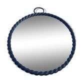 Miroir rond vintage 1960 Chaty Vallauris