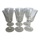 6 verres à liqueur