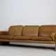 Vintage de Sede DS61 Leather Sofa Couch 70er Design 60er