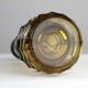 Amber & Clear Glass Table Lamp – Sweden, 1960s/1970s
