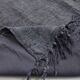 Tapis vintage 5x8 nuances de gris et bleu, 167x237 cm