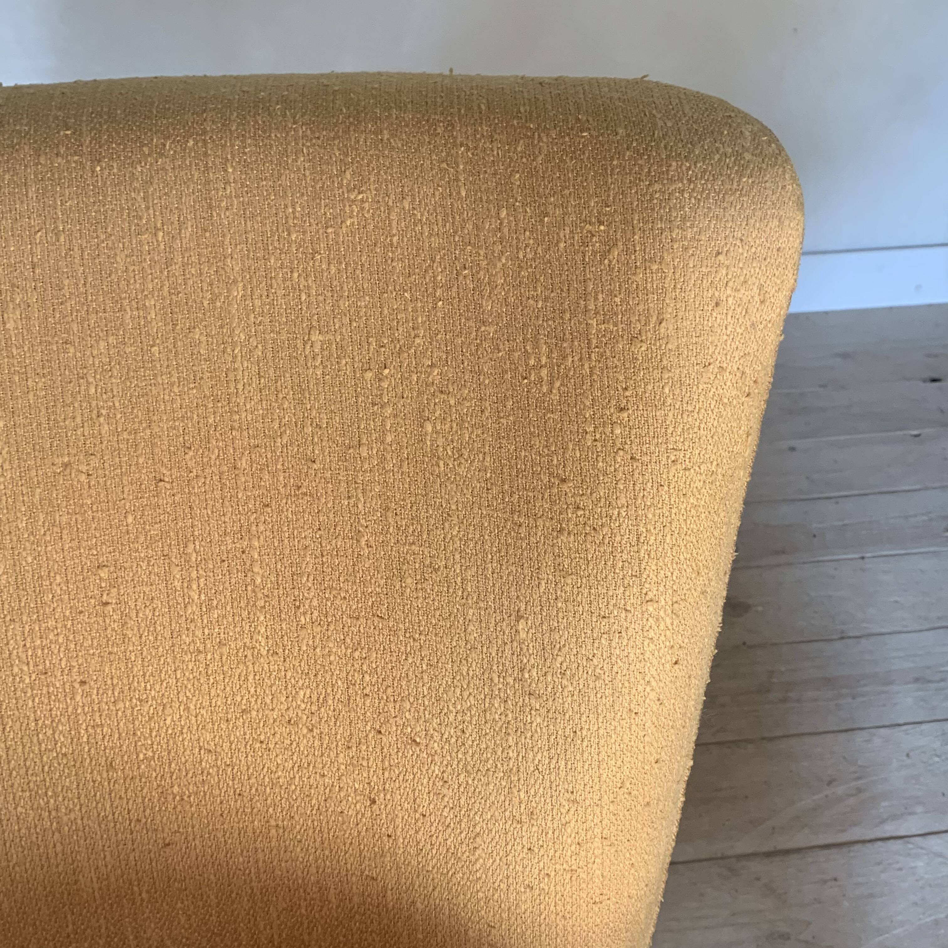 Yellow cocktail armchair