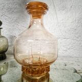 Art Deco pink decanter