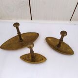 Ancient Bronze Stamp Footprints