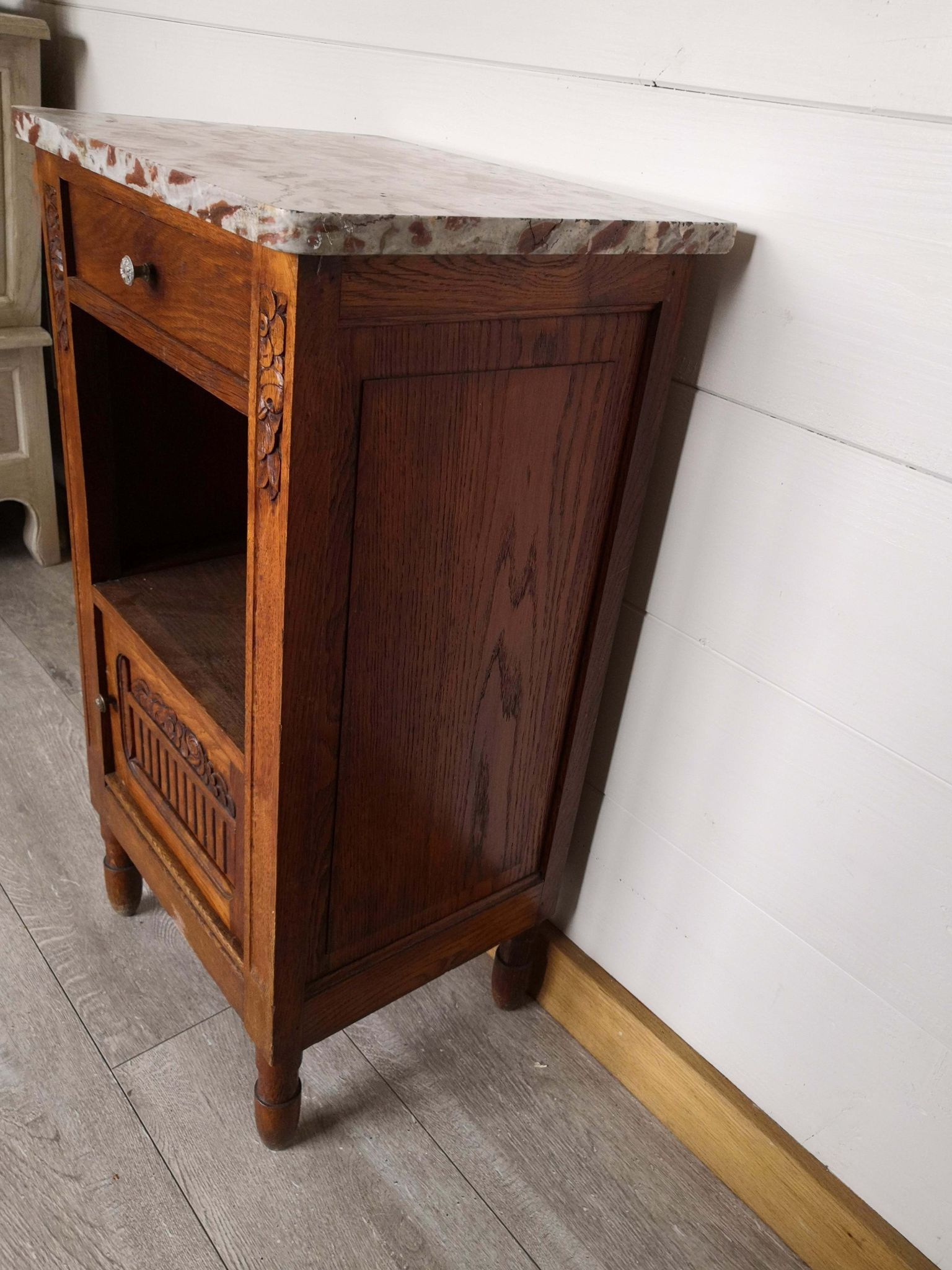 Antique bedside table