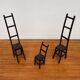 Vintage cast iron art sculptures, set of 3