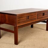 Small chest of drawers, hall or occasional furniture, Danish in rosewood.
