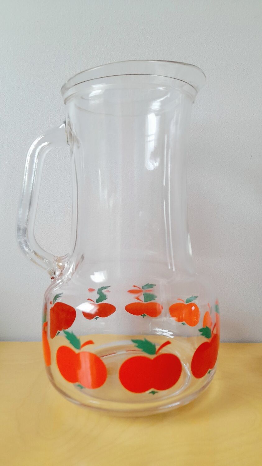 Carafe pommes 60s