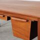 Coffeetable sewing table by Arne Wahl Iversen Danish design teak