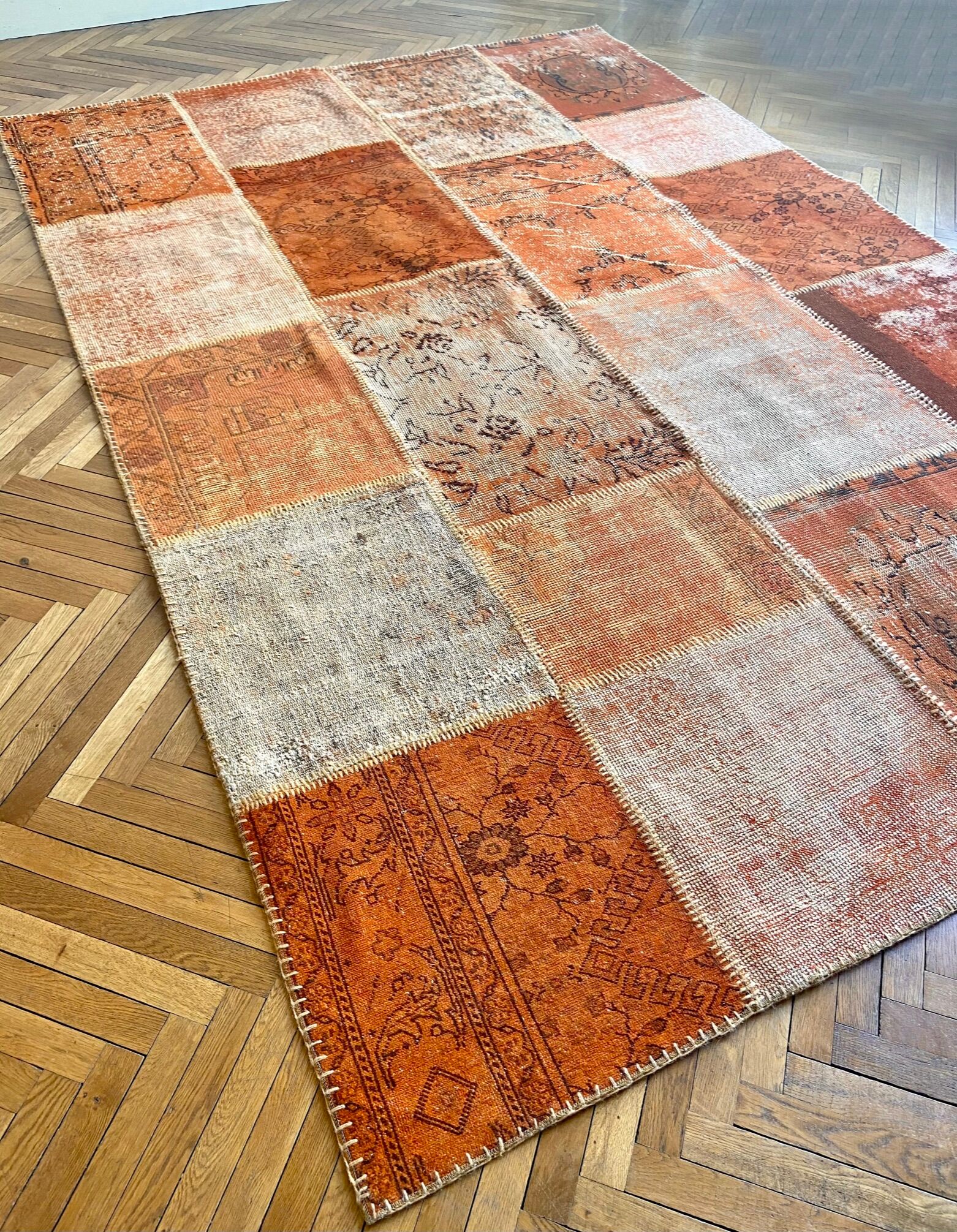 Tapis vintage Patchwork