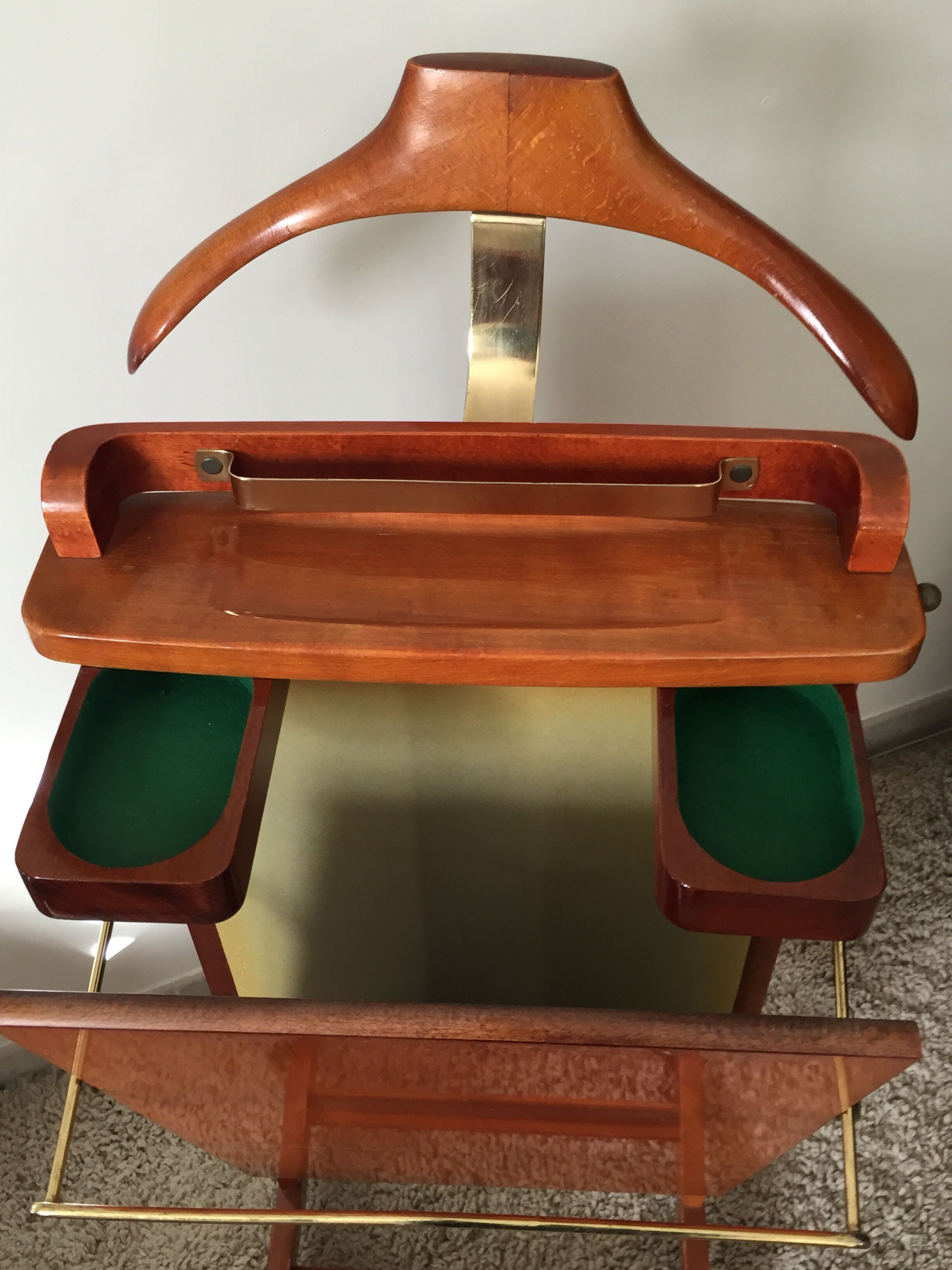 Night jack Fratelli Regutti in walnut 1950