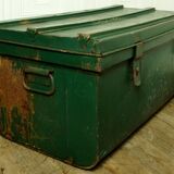 Military metal storage box