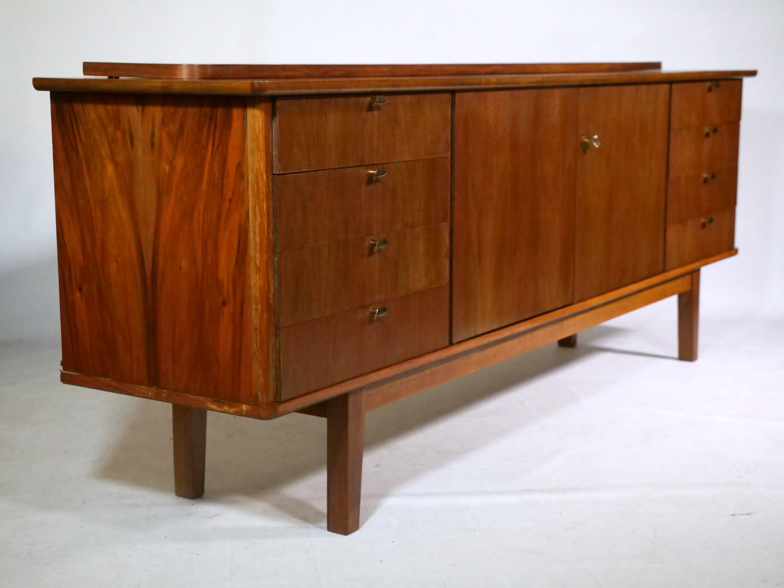 Vintage design sideboard mid-century chest of drawers cabinet 60s