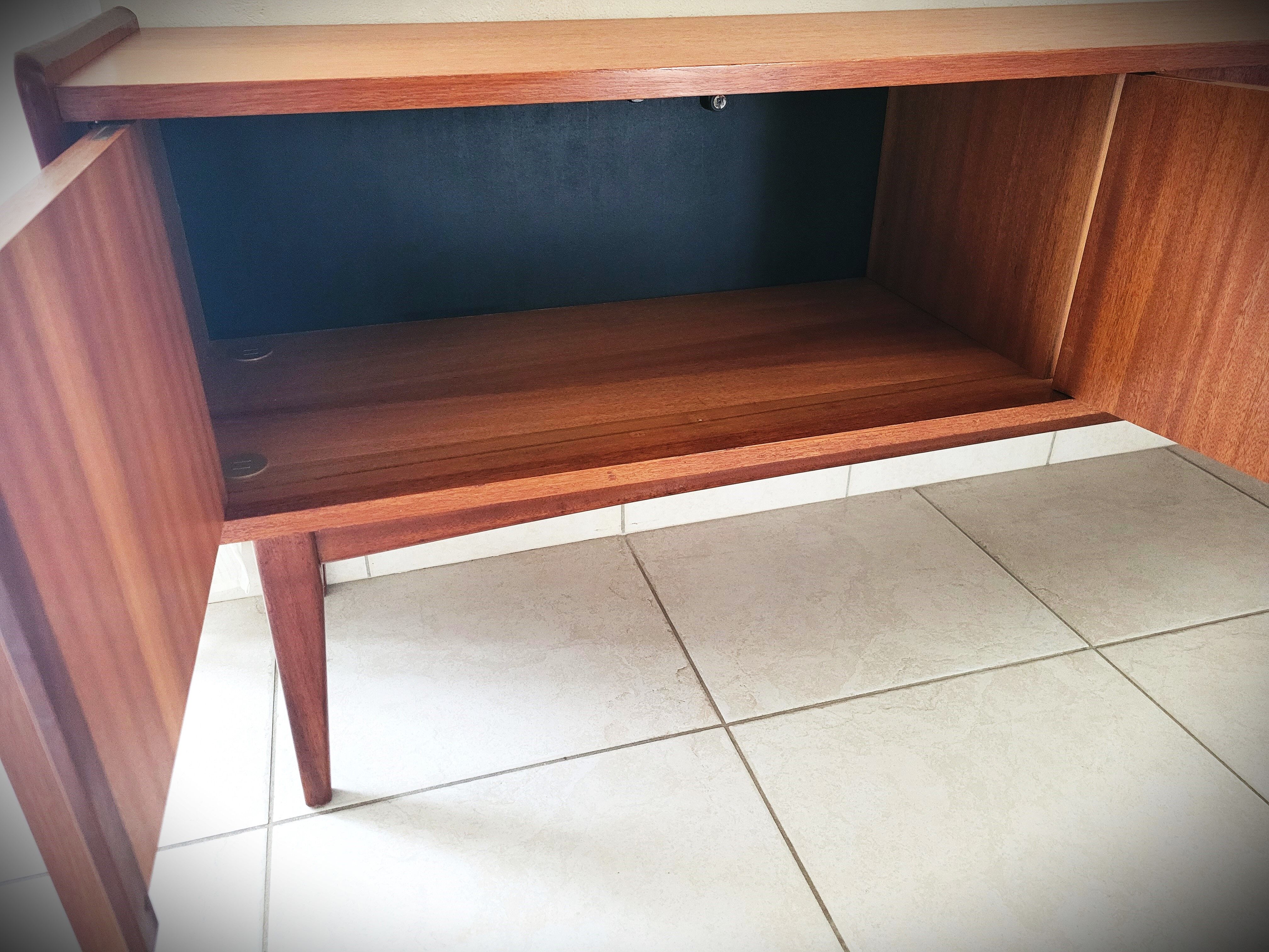 Enfilade design scandinave en teck vintage