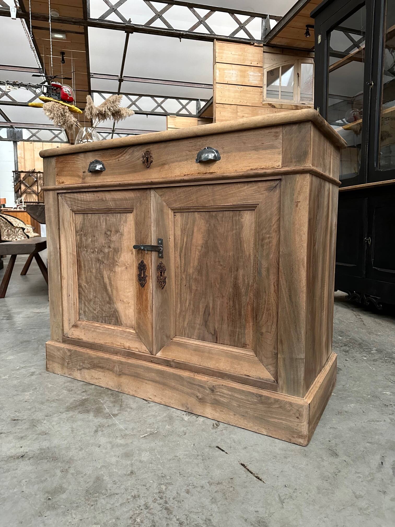 Walnut sideboard Late 19th century