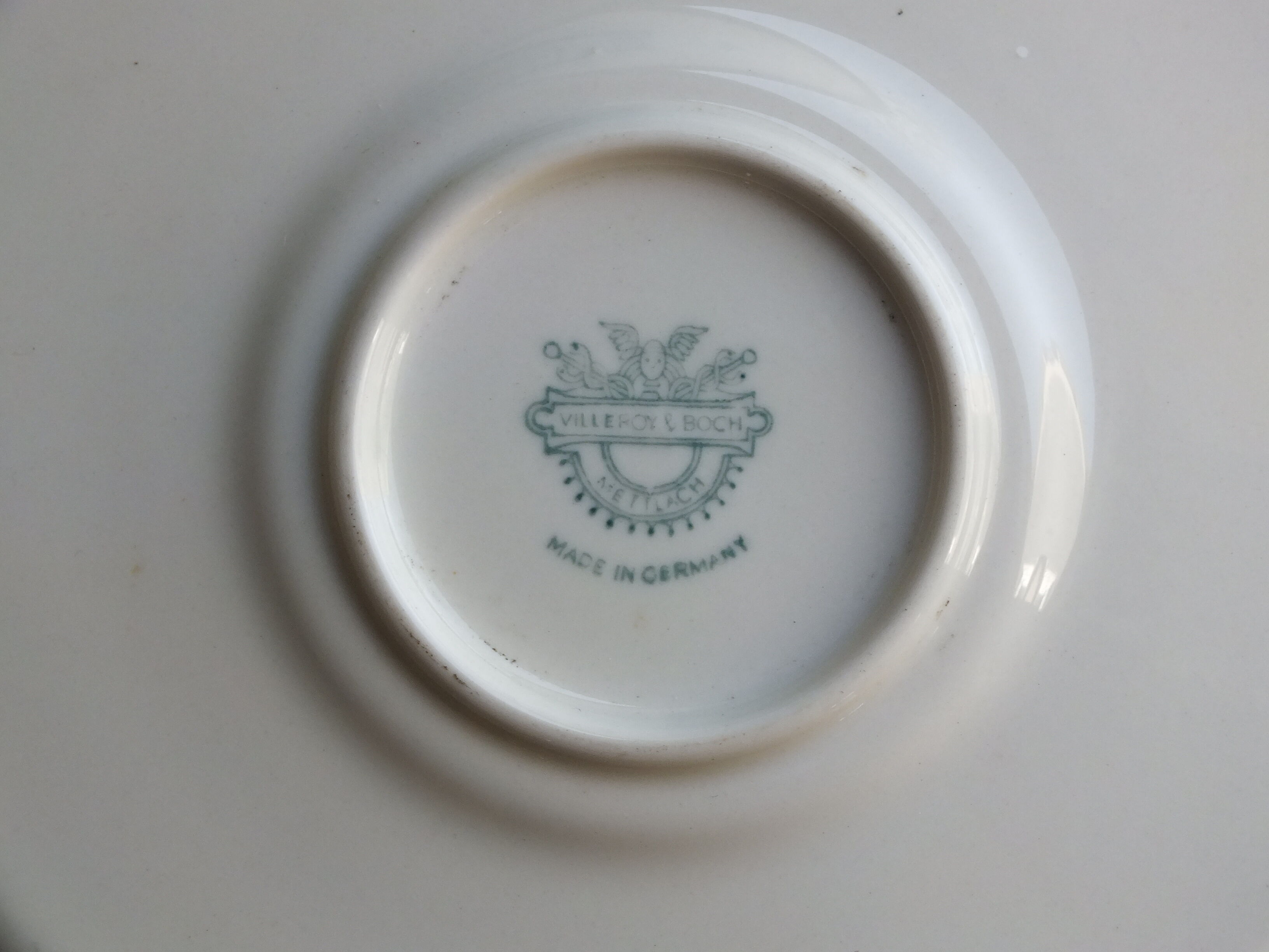 3 Saucers for Villeroy Basket Coffee Cup