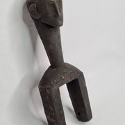 Étrier de poulie de métier à tisser, 21 cm, art tradtionel d'Afrique