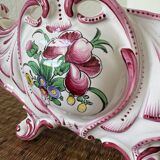Antique Desvres earthenware planter