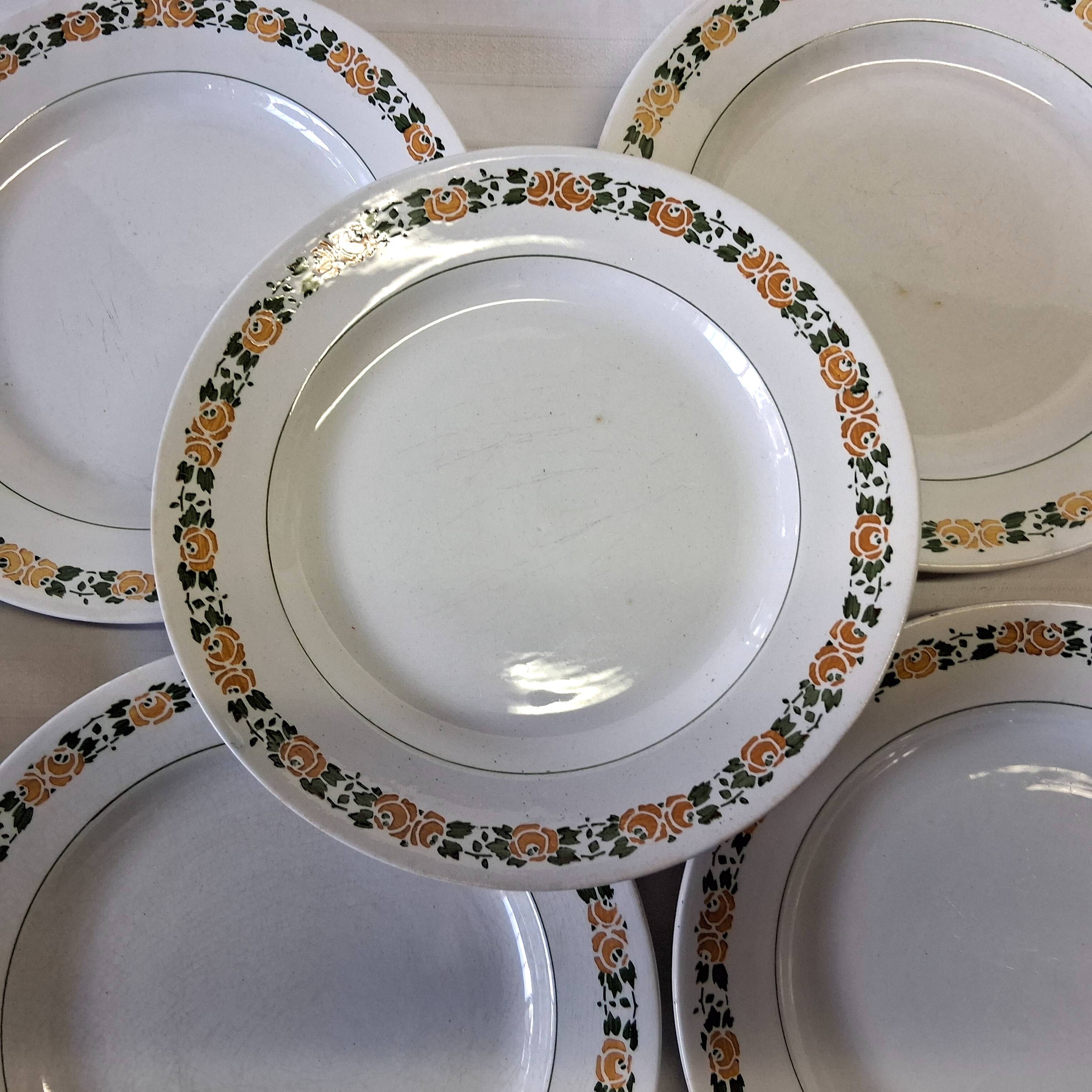 6 Villeroy & Boch dinner plates in good condition