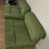 Paire de chauffeuse années 70