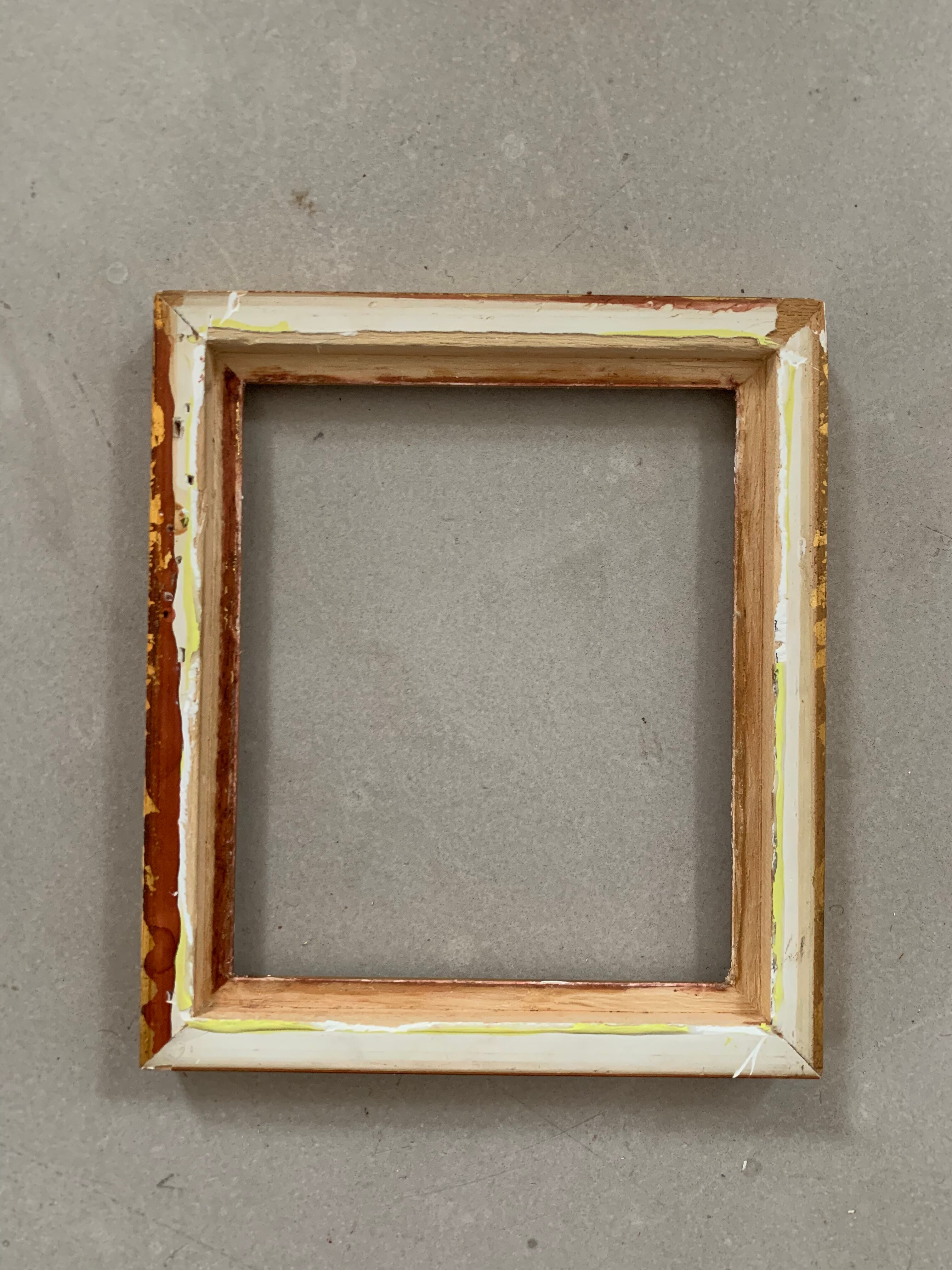 Small golden frame