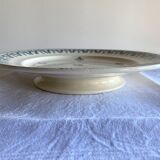 Ancien plat piédouche Terre de Fer