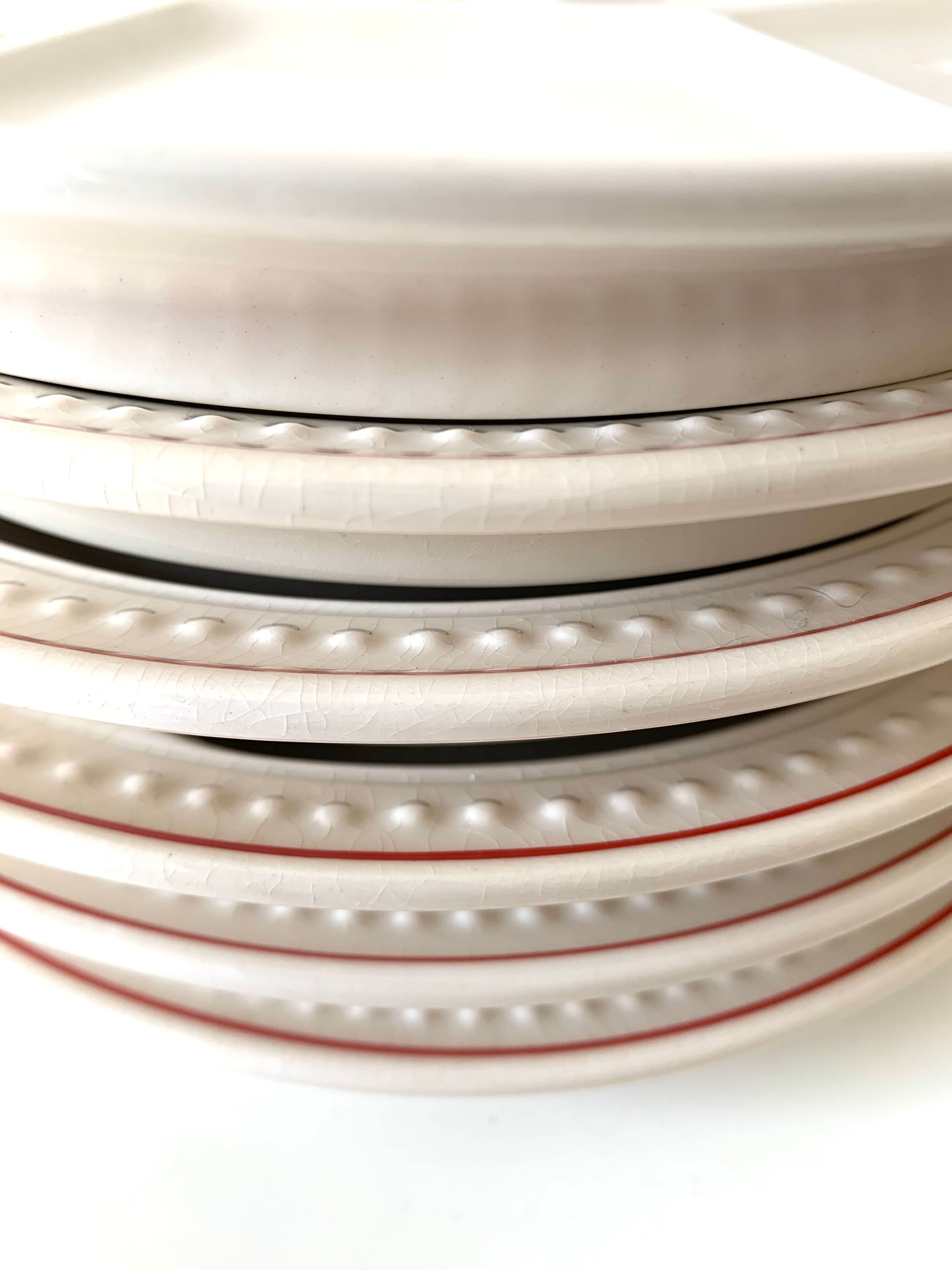 Set de 6 assiettes à hors d’œuvre Gien