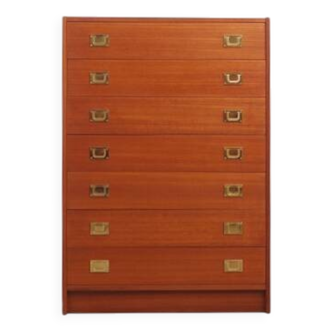 Commode en teck, design danois, années 1970, production : Danemark
